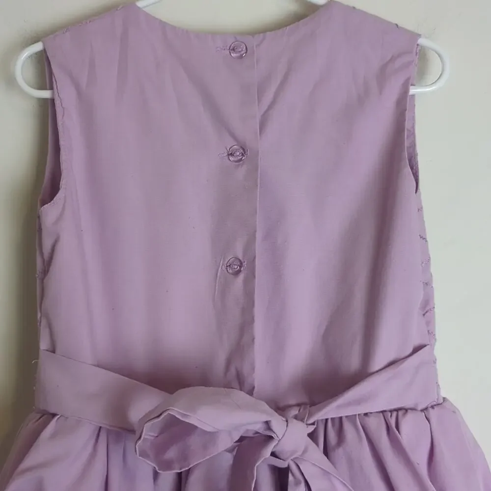 Whimsical Fit & Flare Dress Butterfly Ladybug Dragonfly Girls 8